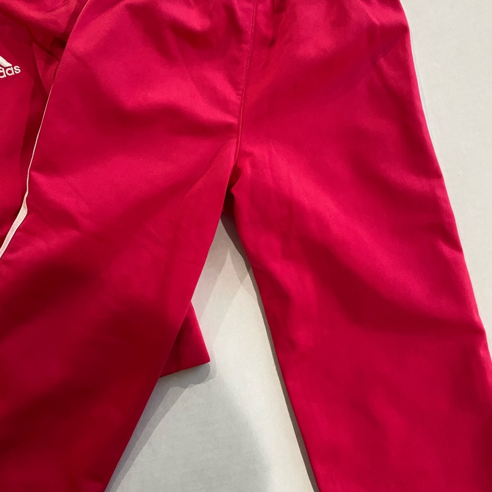 Adidas toddler girl dark pink track suit size 18 m - Picture 10 of 13